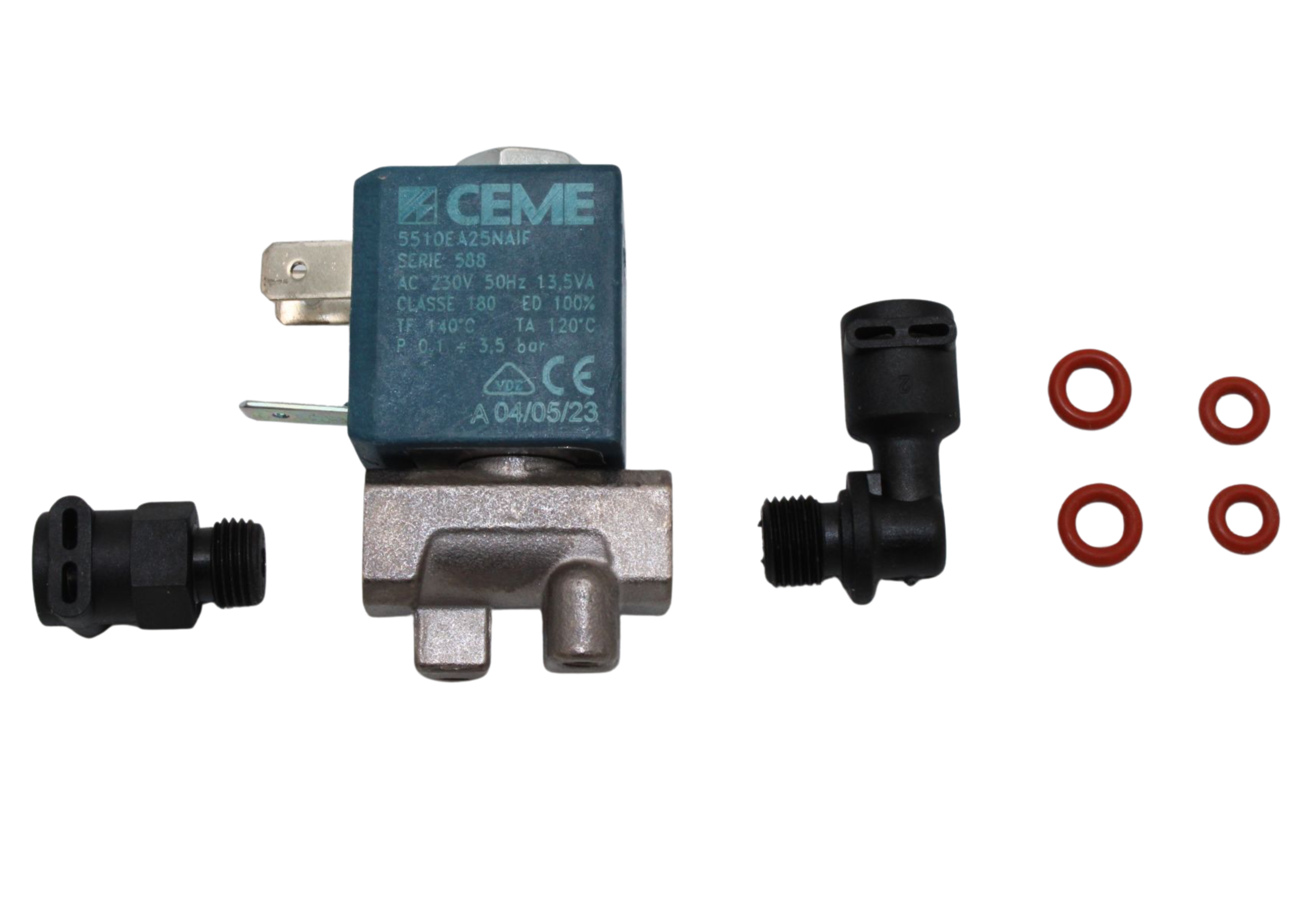 T02 - DELONGHI MAGNETVENTIL 2-WEG SET