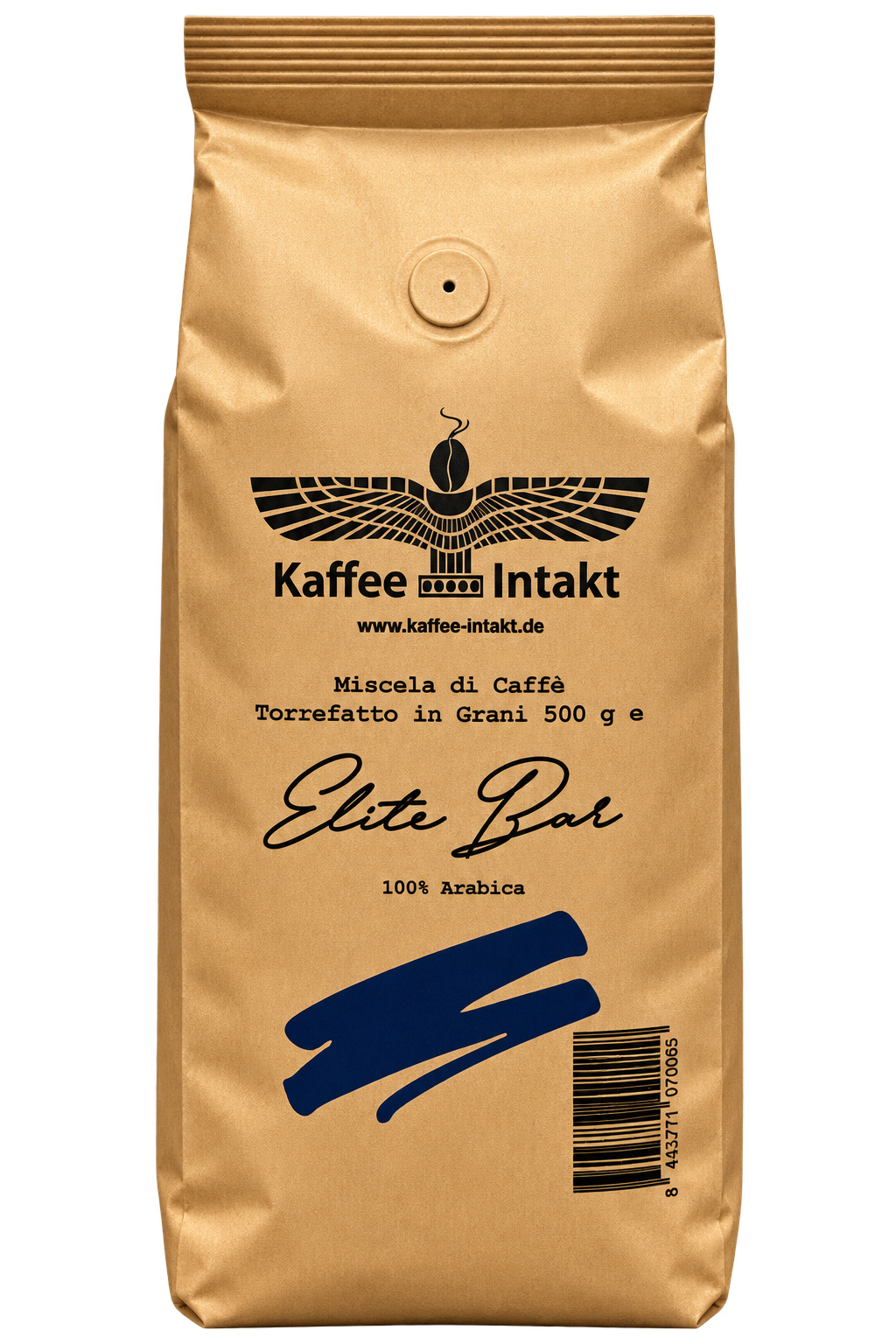 KAFFEE INTAKT 500g Elite Bar Kaffeebohnen 