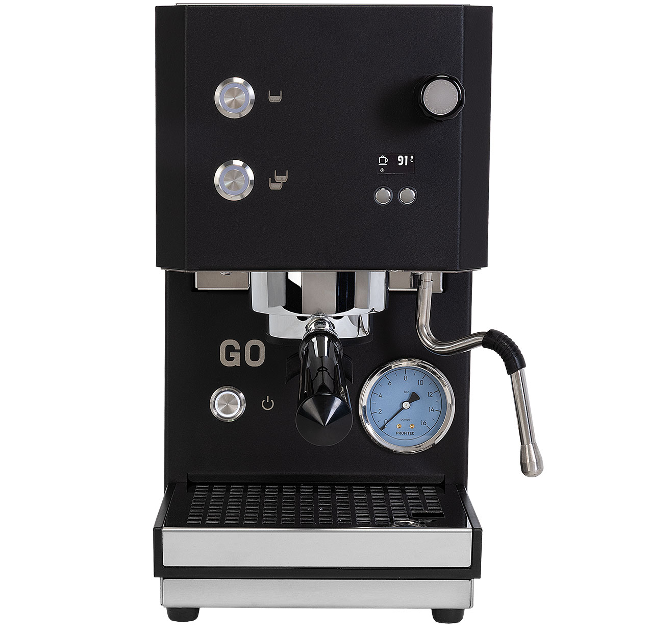 PROFITEC GO 2.0 BLACK SIEBTRÄGER EINKREISER 
