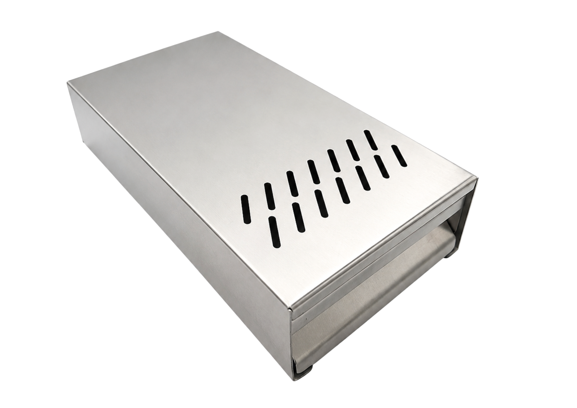 Premium Abklopfkasten aus Edelstahl – 24 × 14 cm – Kompakte Knock Box