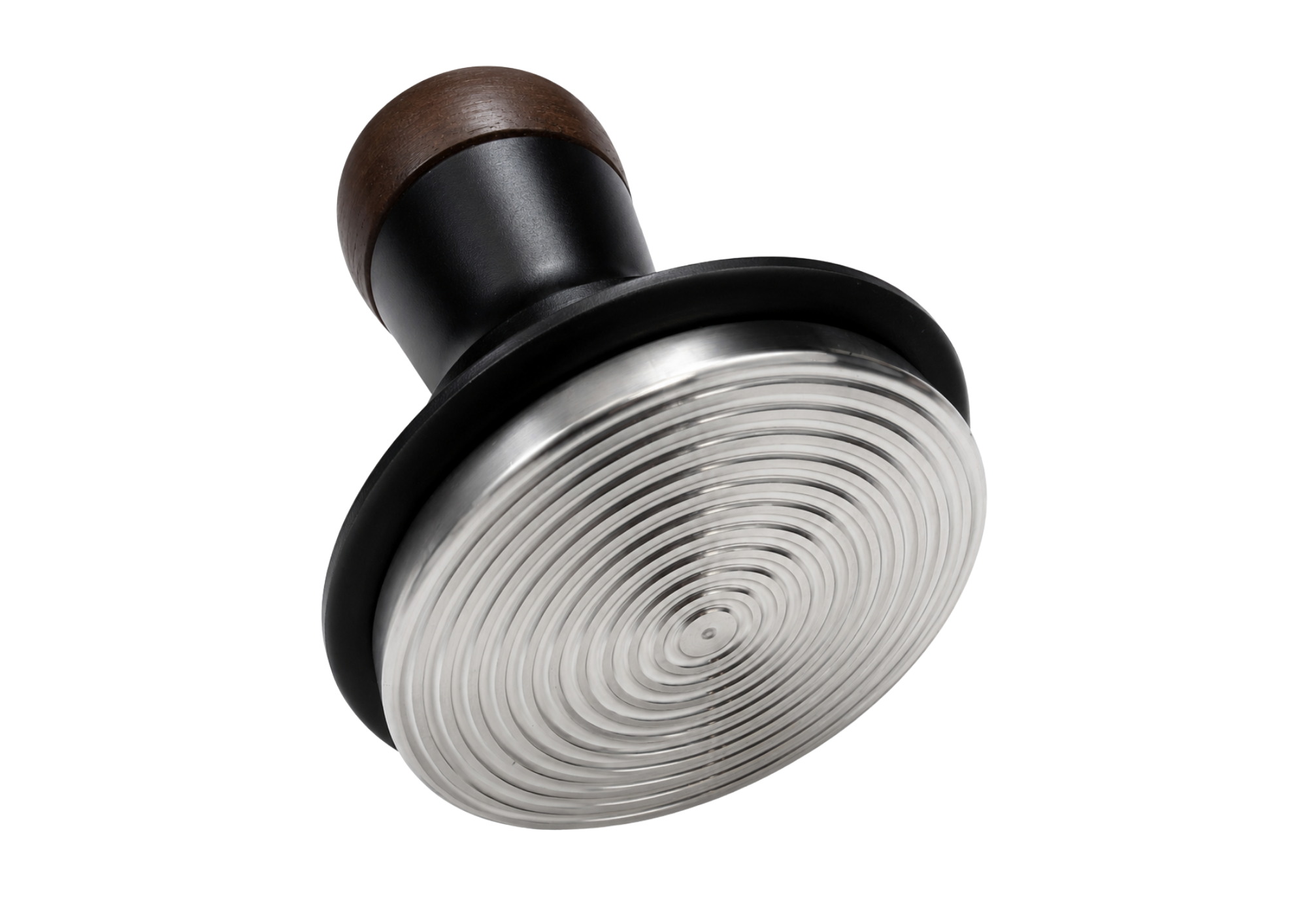 Premium Tamper 58 mm mit Holzgriff – Höhenverstellbar für Siebträgermaschinen -BÜ