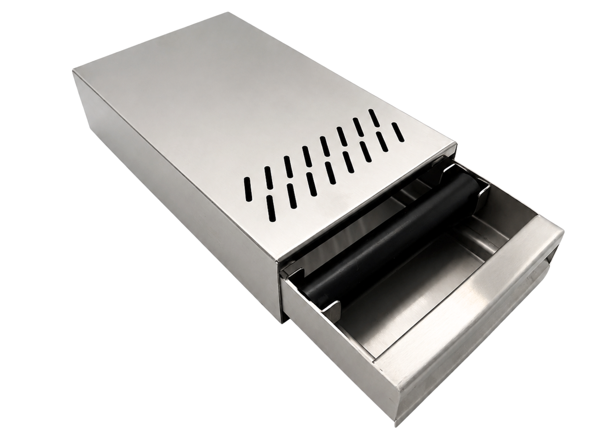 Premium Abklopfkasten aus Edelstahl – 24 × 14 cm – Kompakte Knock Box