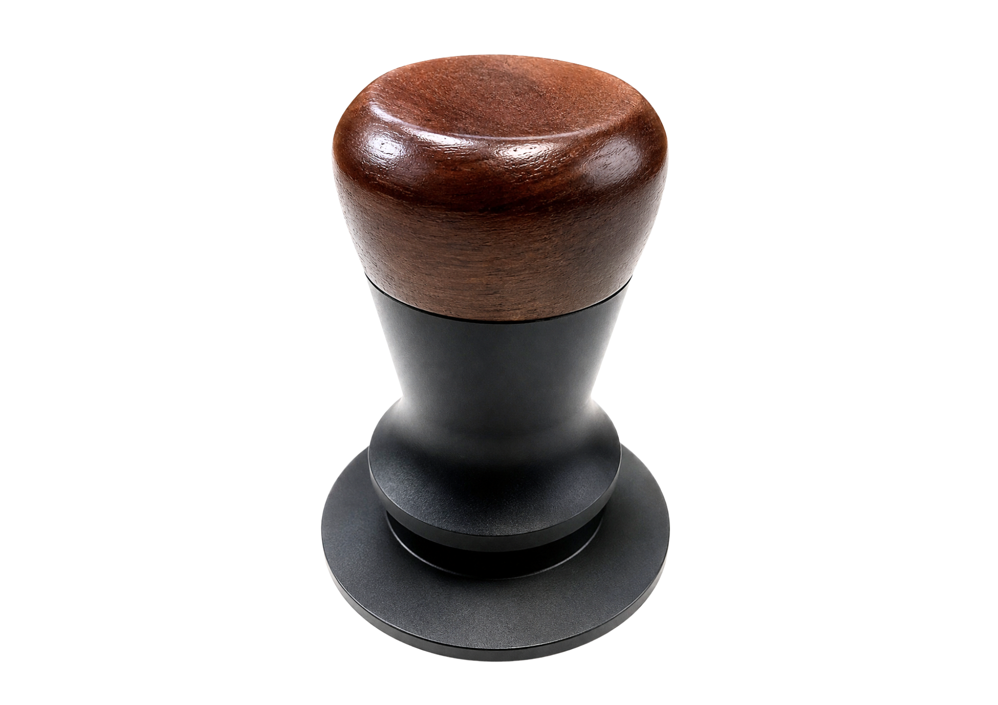 Premium Tamper 58 mm mit Holzgriff – Höhenverstellbar für Siebträgermaschinen -BÜ