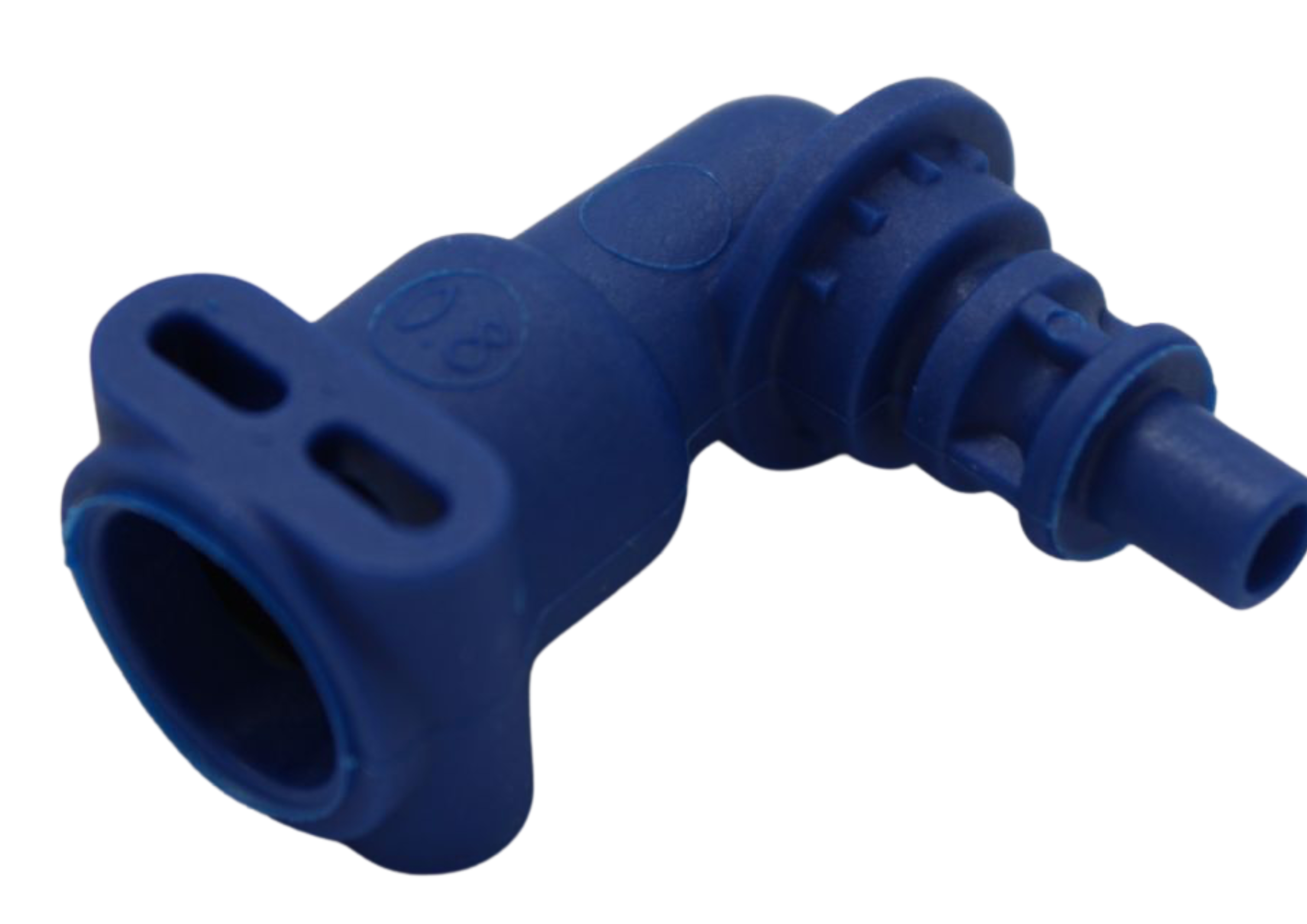 L23 - Nivona Fluid-Anschluss 1101 blau,L-Form 90°