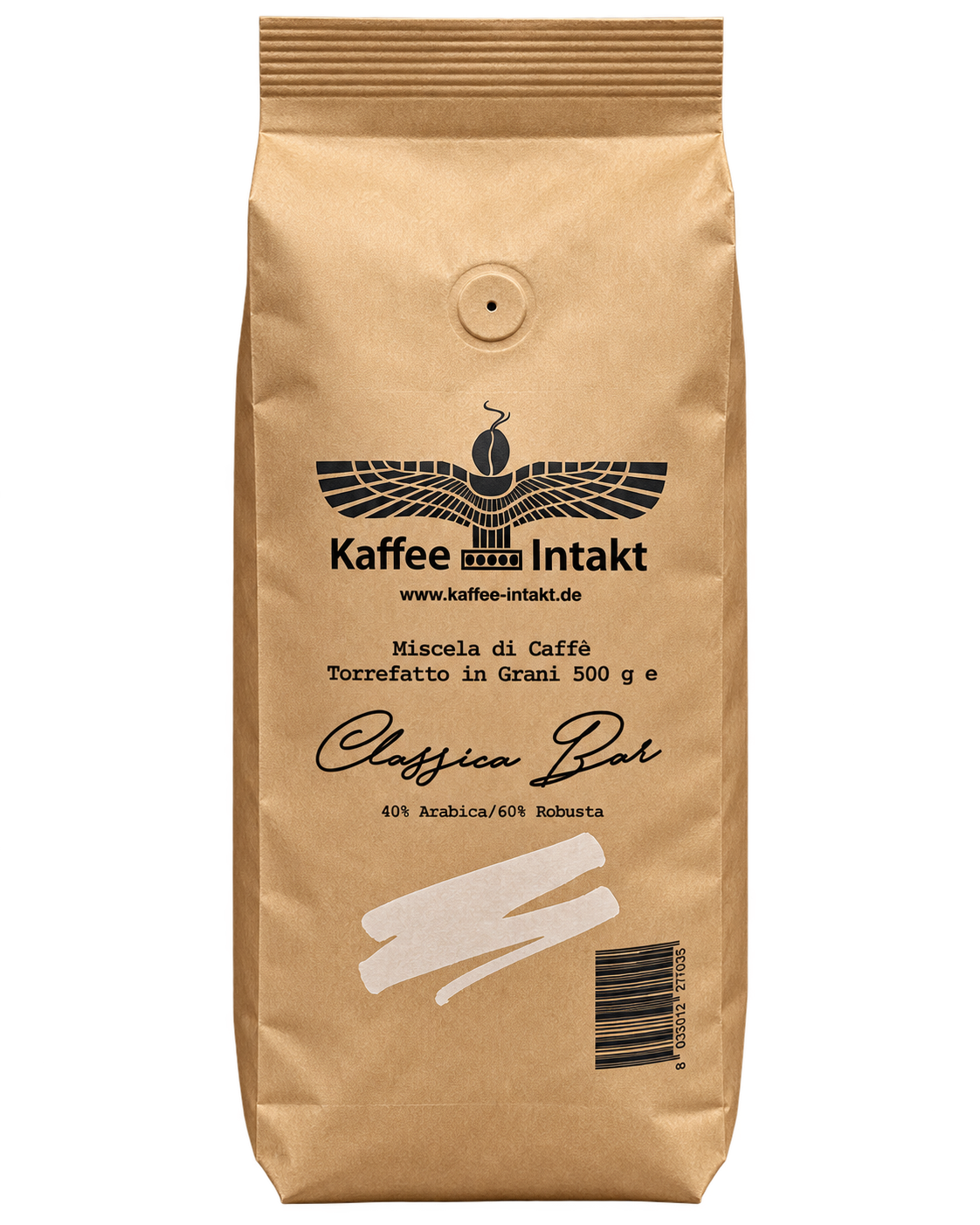 KAFFEE INTAKT 500g Classica Bar Kaffeebohnen