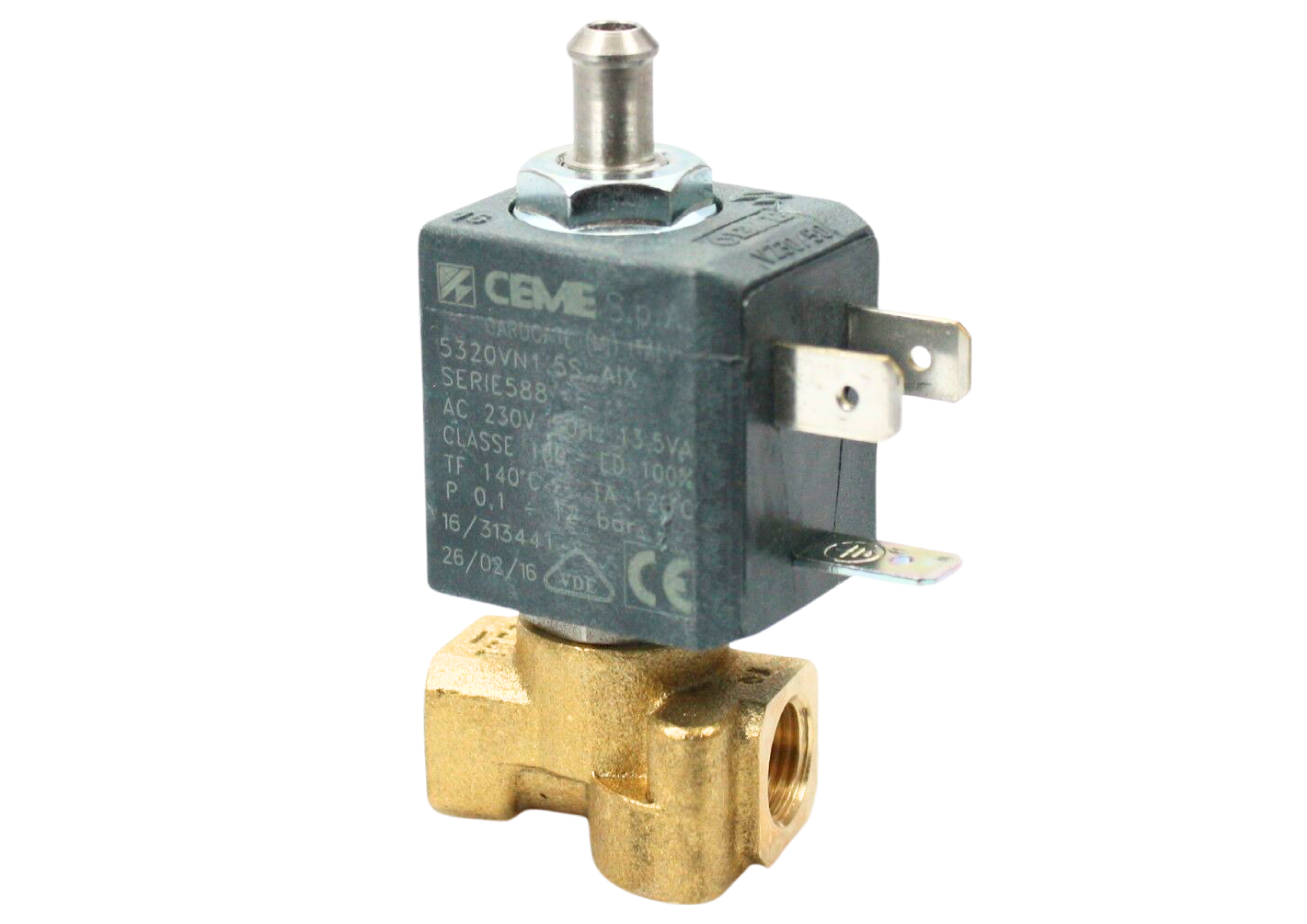 T03 - 3 Wege Ventil für DeLonghi EAM ESAM Magnetventil Metall